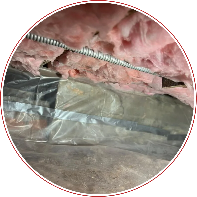 Attic space serviced by Rodent Expertz